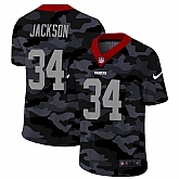 Nike Oakland Raiders 34 Jackson 2020 2ND Camo Salute to Service Limited Jersey zhua,baseball caps,new era cap wholesale,wholesale hats